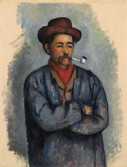 Paul Cezanne Man with a Pipe oil painting picture